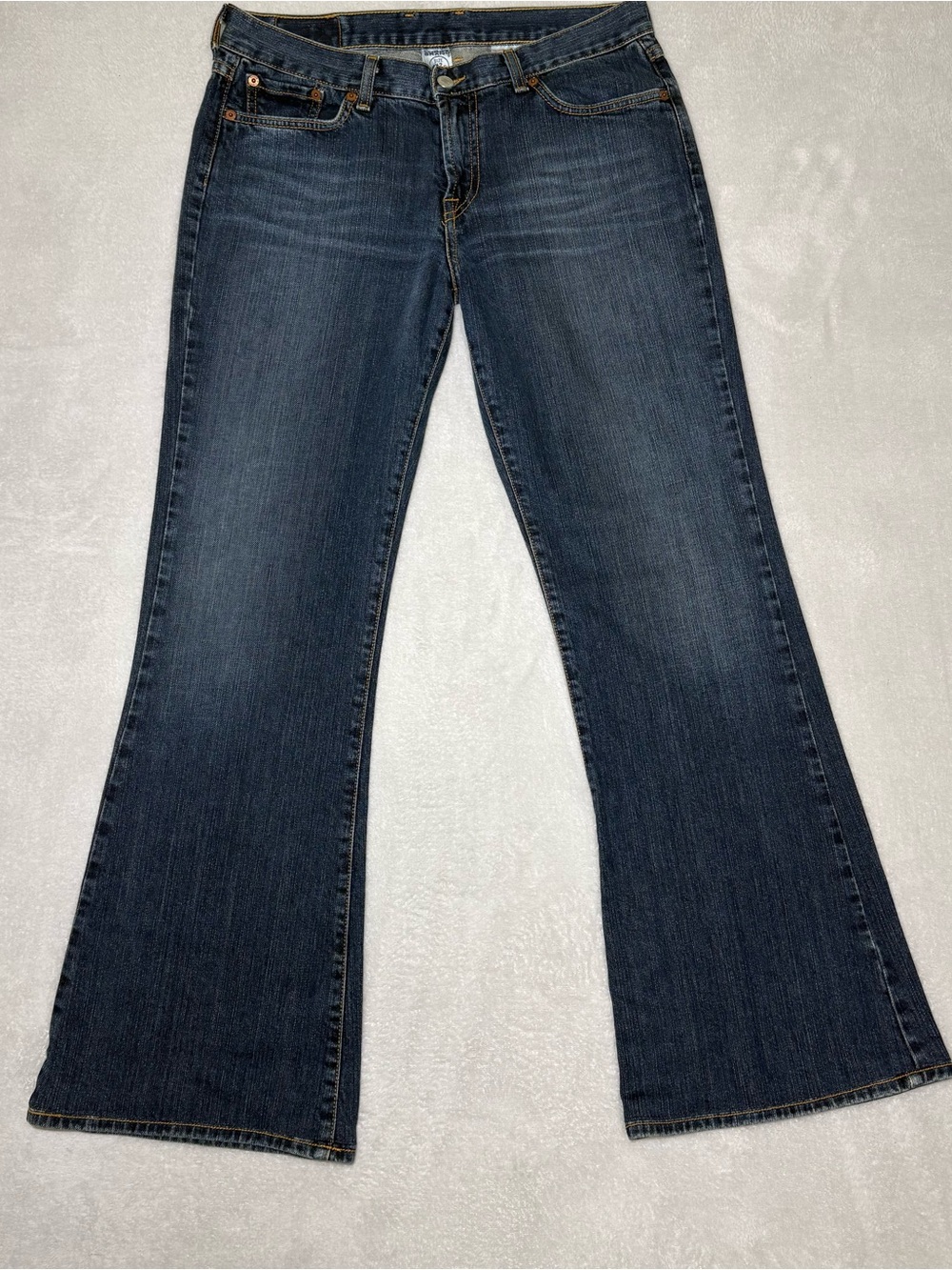 Lucky Brand Dungarees by Gene Montesano Bootcut Jeans Sz 12/31 Made in USA